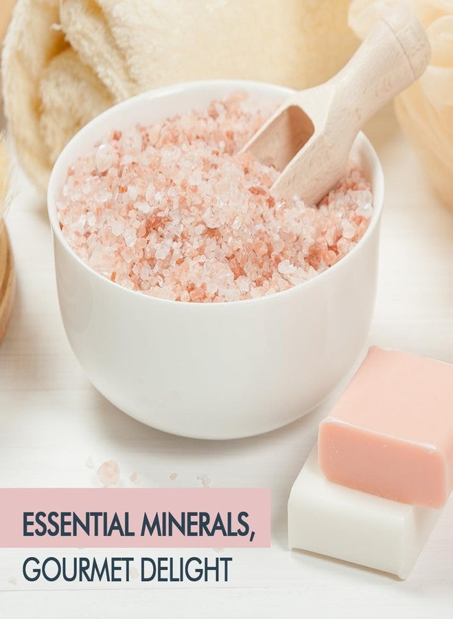 Pride Of India - Pure Himalayan Pink Salt - Enriched w/ 84+ Natural Minerals, Medium Grind 2.2 Pound (35.2oz) Jar - Himalayan Salt, Himalayan Pink Salt, Pink Himalayan Salt, Grind Salt, Pure Rock Salt - Image 3