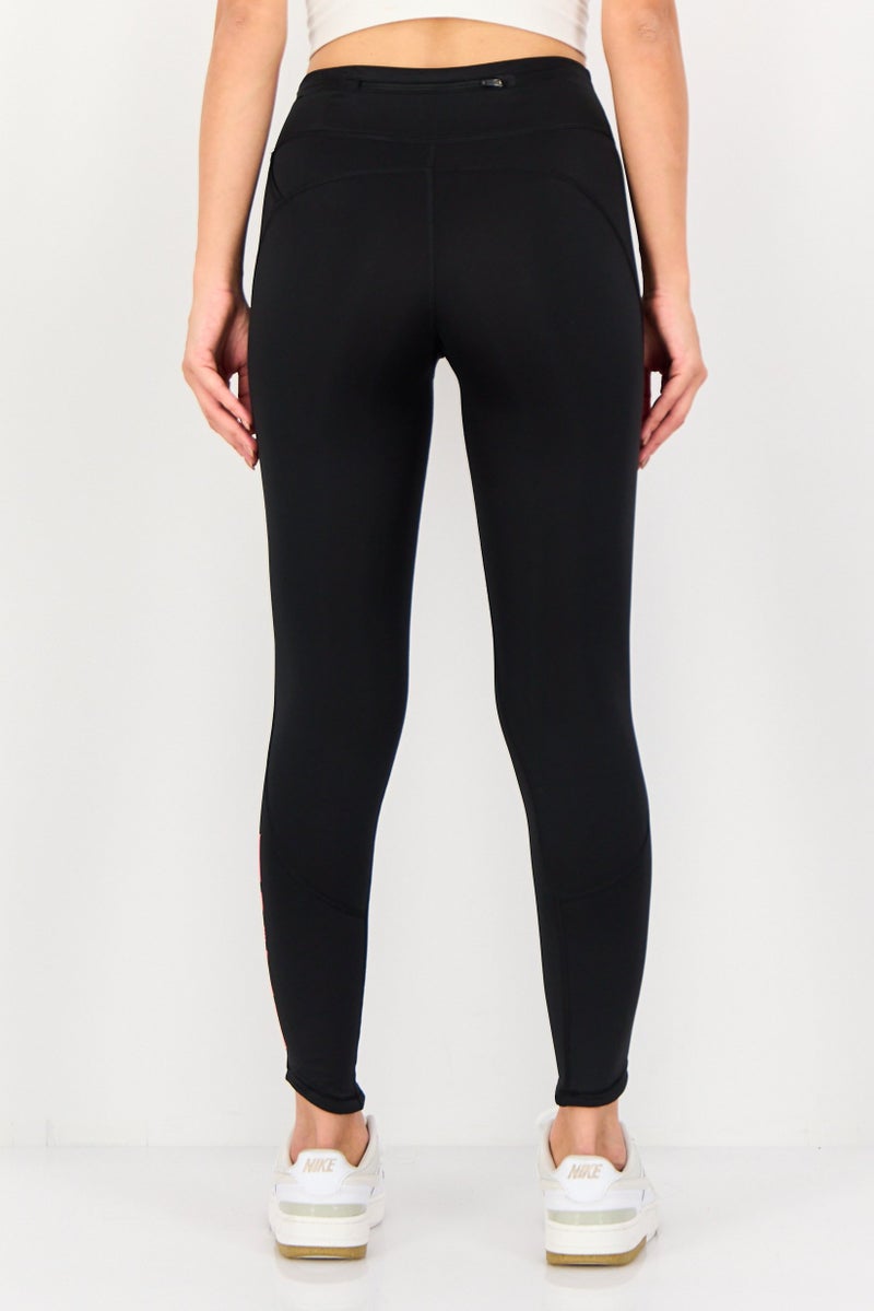Nike Women Tight Fit Running 7/8 Leggings, Black - Image 2