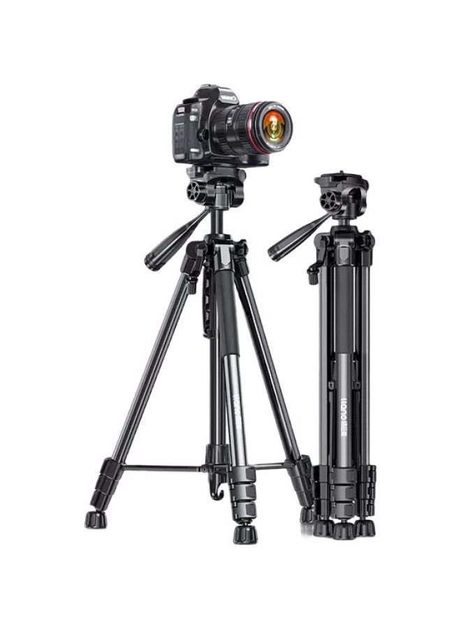 llano Camera Tripod For Dslr, Mirrorless, Smartphone, And Action Camera Professional-Grade Support Suitable For Dji Pocket 3, Fuji, Nikon, Sony Anti-Shake Shooting Tripod Portable - Image 3