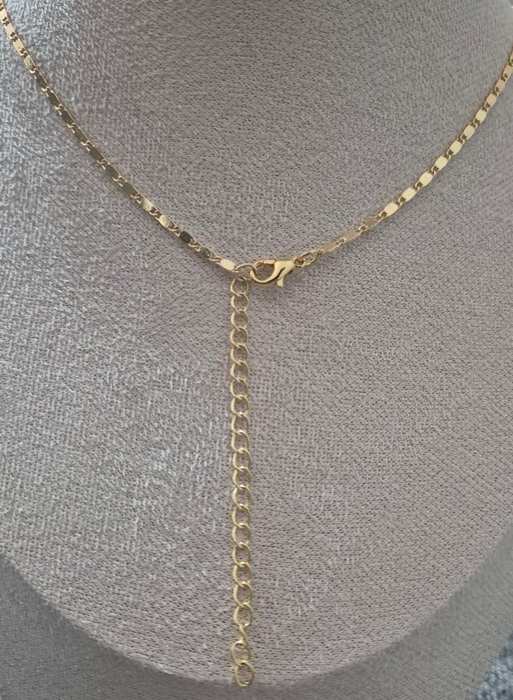 Minorisa 18K Gold Plated Chain With Zircon Stone Pendant - Image 3