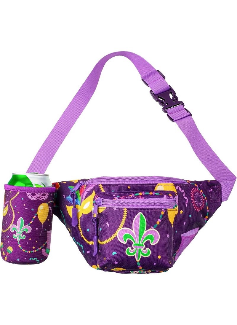 Reginary Reginary Fanny Pack with Drink Holder Waist Bag for Men Women Waist Pack Festival Holiday Summer Party Favor AccessoriesClown  - Image 1