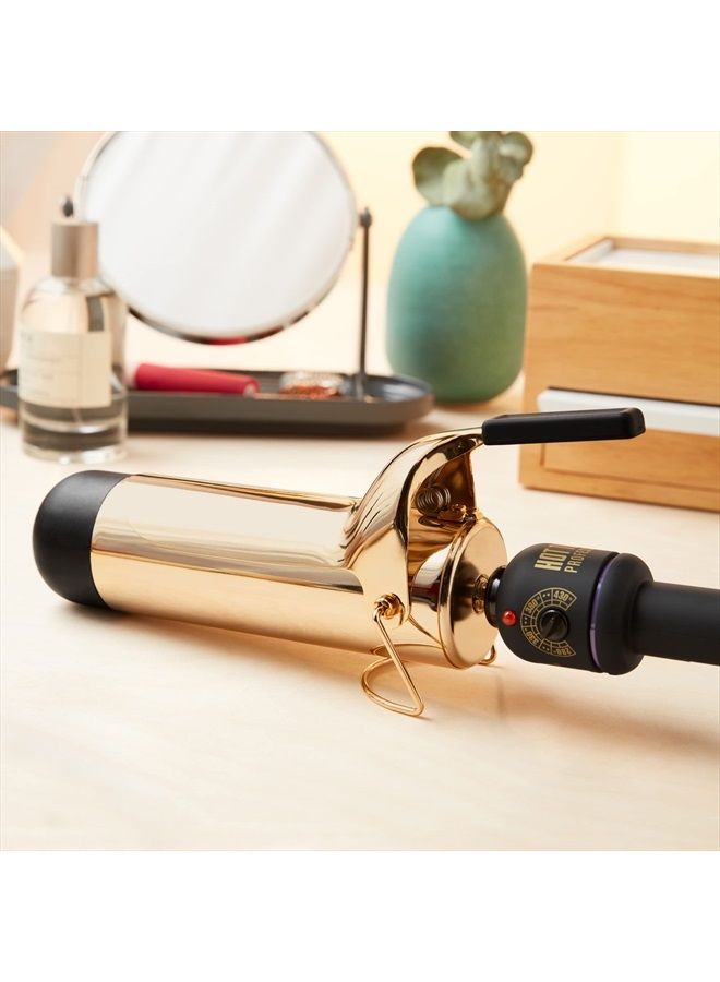 Hot Tools Pro Artist 24K Gold Jumbo Curling Iron | Long Lasting, Defined Curls (2 in) - Image 5