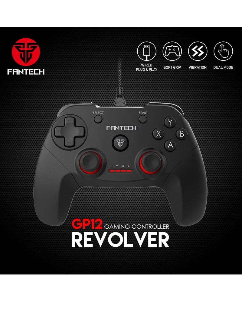 FANTECH - GP12 Revolver USB Gaming Controller – PC / PS3 - Image 1