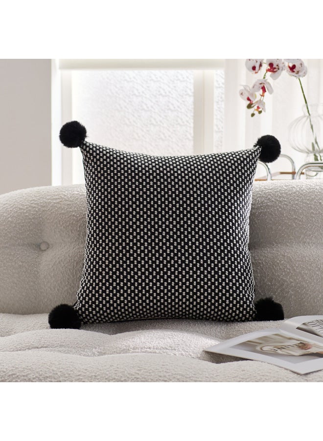 Cream Style Pillow, Accessible Luxury And High-end Bedside Soft Pillow, Office Cushion, Living Room Sofa Pillow Cover