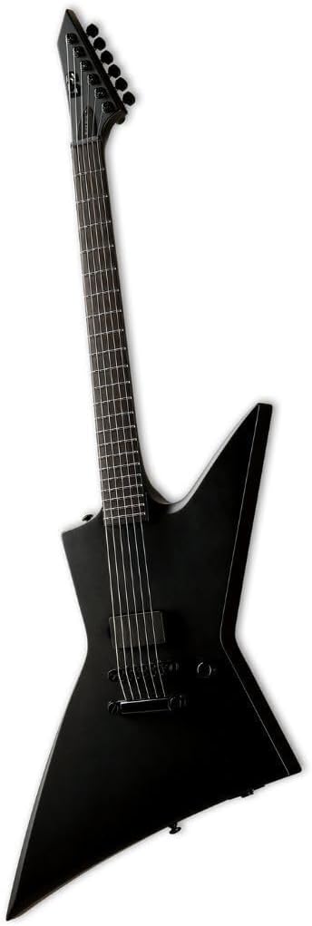 ESP جيتار كهربائي معدني أسود ساتين 6 أوتار LTD EX يمين LEXBKMBLKS - Image 3