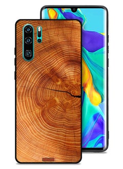 Huawei P30 Pro Protective Case Cover Crack Wood