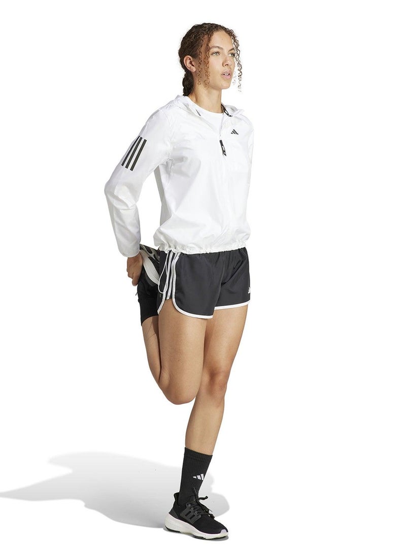 اديداس سترة جري بيضاء للنساء - Image 5