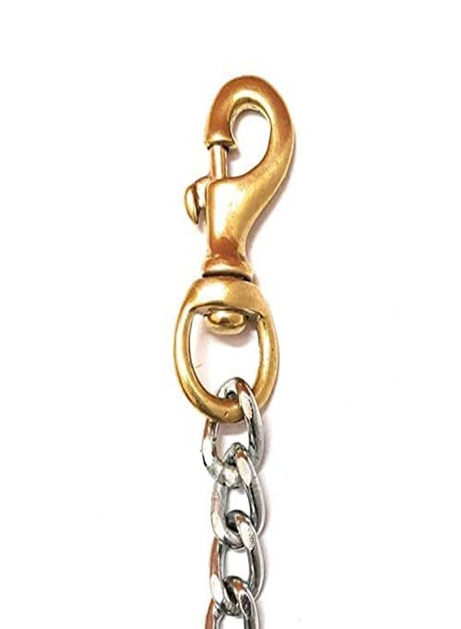 SUPER CHAIN Dog Chain Heavy Weight Dogs Leash Heavy Duty Dog Chain with Heavy Hook for Pets Dogs (Length 150 Cm) (Large) - Image 3