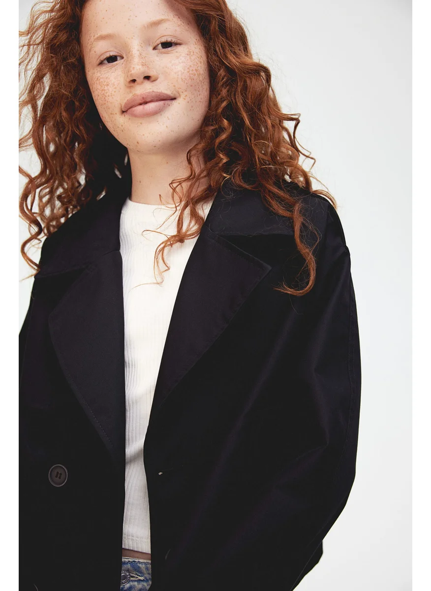 اتش اند ام Short Trench Coat