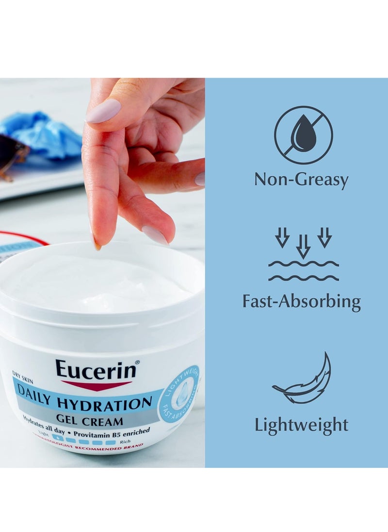 Eucerin - Eucerin Daily Moisturizing Gel Cream 340 g - Image 1