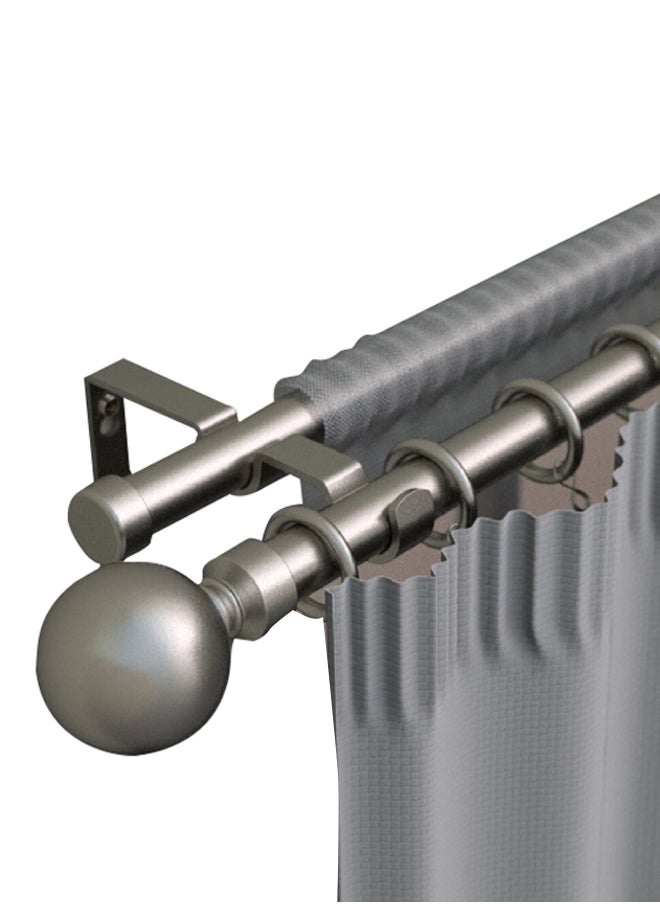 Micasa Finely Crafted Classic Stylish Extendable Ball Curtain Rod Brass 160-310 cm SACO.MP.DOUB.160310.AN 