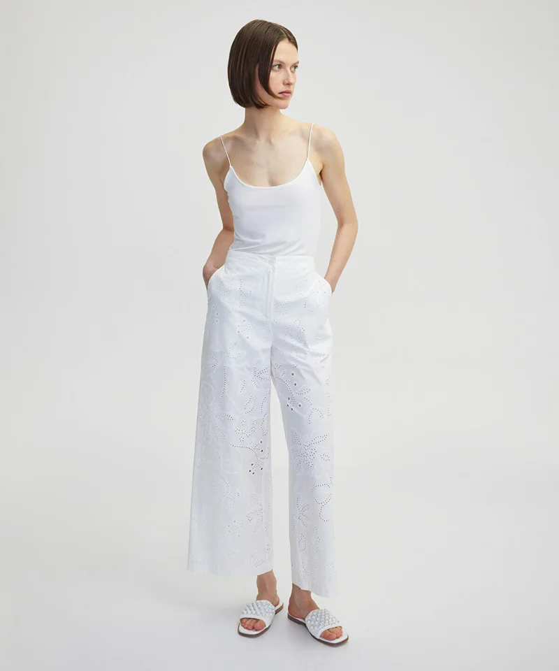 Ipekyol Broderie Anglaise Trousers