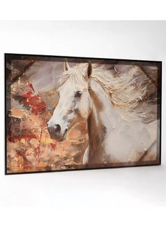 Home Box Ersel Horse Canvas Hand Painting - 60x90x2.5 cm  - Image 1