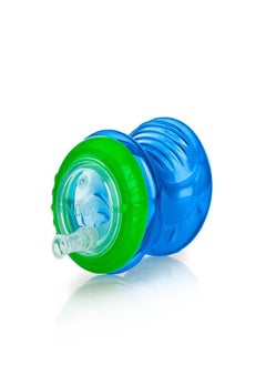Nuby Nuby 3 Piece Boy No-Spill Cup with Flex Straw, 10 Ounce  - Image 4