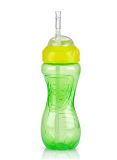 Nuby Nuby 3 Piece Boy No-Spill Cup with Flex Straw, 10 Ounce  - Image 3
