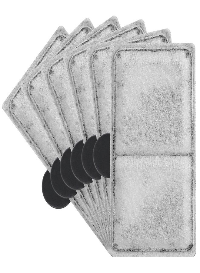 Matwsec 6PCS Filter Cartridges 3.7x2.1 Inch Replacement Filter Compatible with EF-S, Top Fin, BF5 BETTAFLO, Silenstream PF10 for Aquarium Fish Tank Water Filtration - Image 1