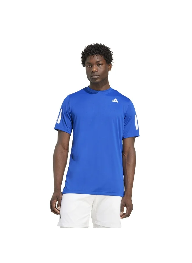 Adidas Adidas Club 3Str Tee Blue T-Shirt (Short Sleeve) T-Shirts For Men