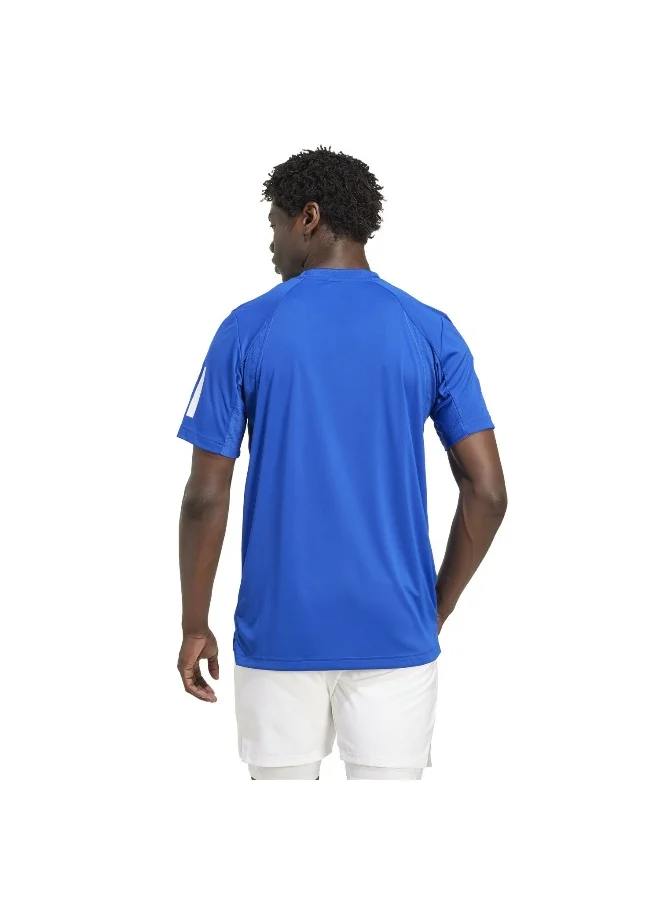 Adidas Adidas Club 3Str Tee Blue T-Shirt (Short Sleeve) T-Shirts For Men