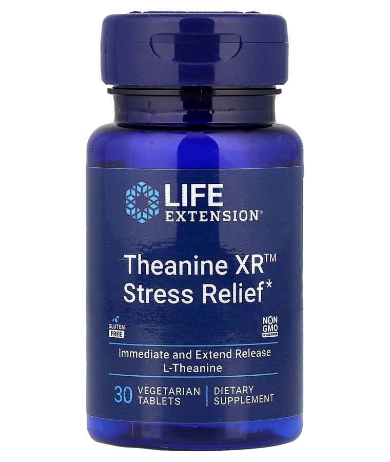 Theanine XR™ Stress Relief 30 Vegetarian Tablets