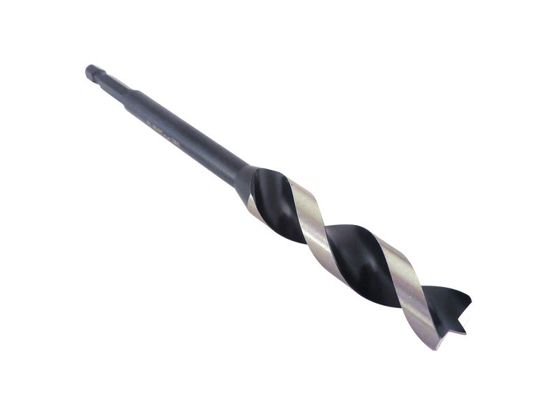 WoodOwl Wood Owl 3/8 Diameter x 6 1/2" OverDrive Fast Boring Ultra Smooth Auger Brad Point Boring Bit 0708 - Image 4