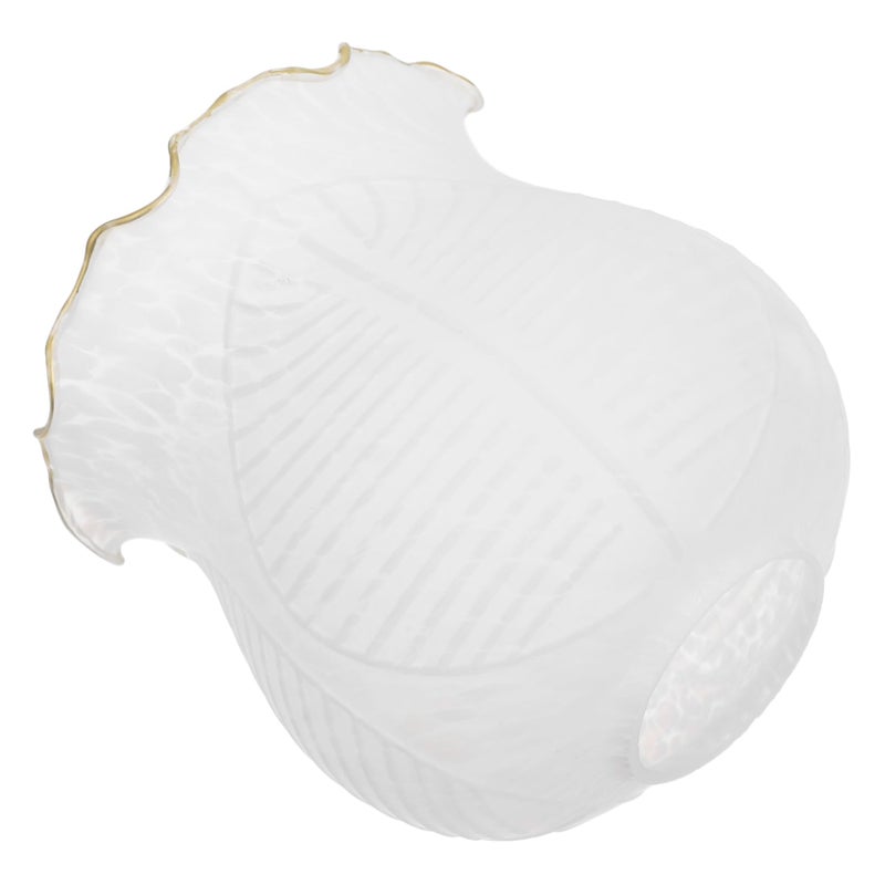 Frosted Glass Lampshade For Bedroom Living Room Dining Area Easy Installation Decorative Light Cover - Image 2