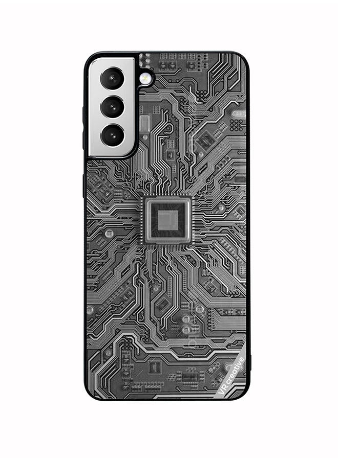 VR CREATIVE Protective Case Cover For Samsung Galaxy S22 Plus 5G Layer Design Multicolour - Image 1