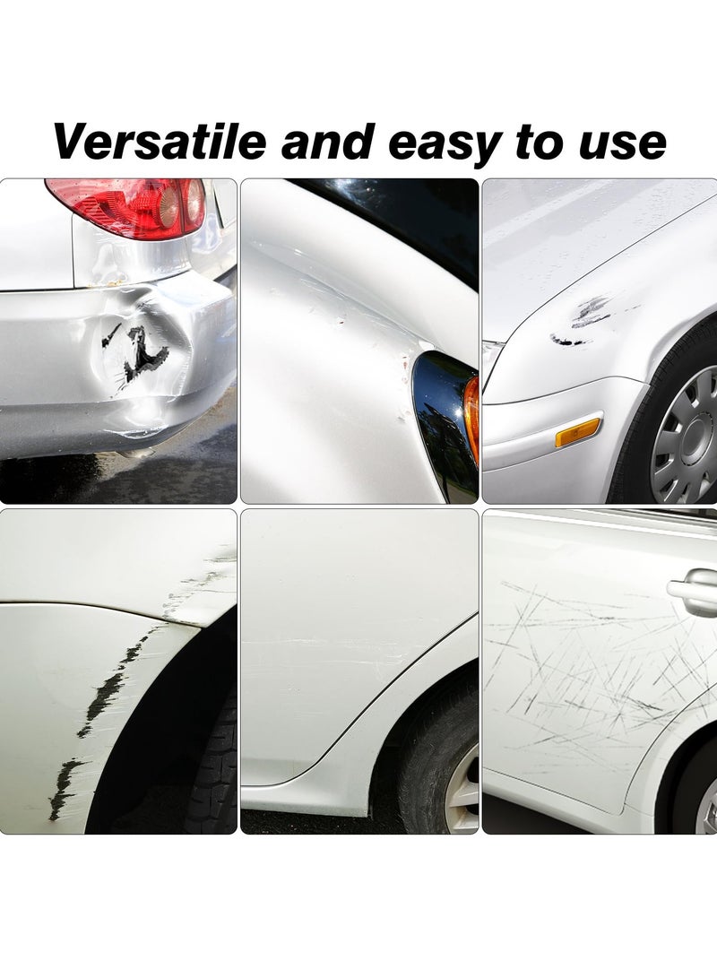 Car Scratch Repair Paste Car Scratch Removal for Cars Touch Up Paint for Cars Paint Scratch Repair White 2 In 1 Car Paint Pen Car Scratch Remover for Deep and Minor Scratches 4 Pack - Image 5