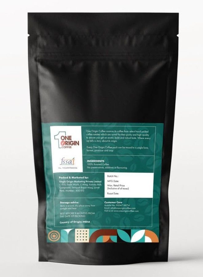 One Origin Coffee | 100% Arabica | Whole Beans 250g | Medium Dark Roast | Gowankhan Estate Chikmagalur | Single Origin - Image 2