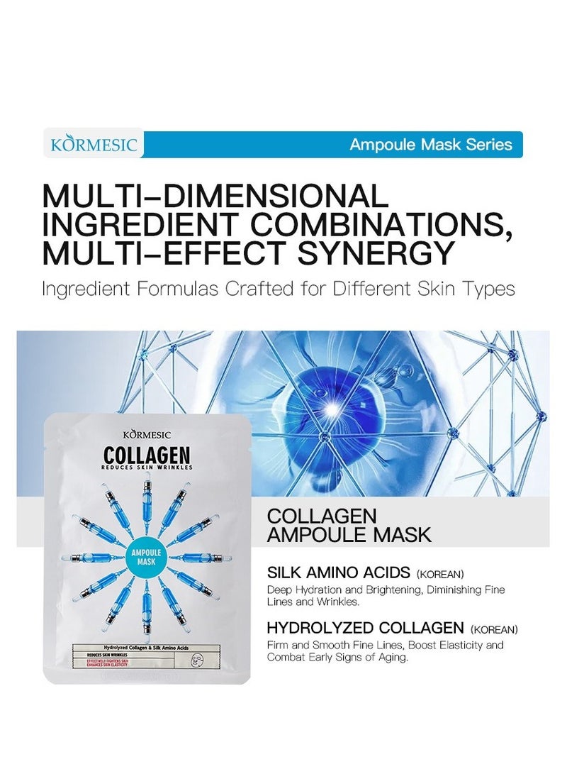 Kormesic قناع أمبول الكولاجين 25 مل-5 حزم-تقوية وترطيب - Image 2