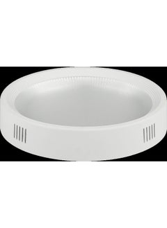 Hummer A visible stain on a white round panel, with 30-watt solar lighting 