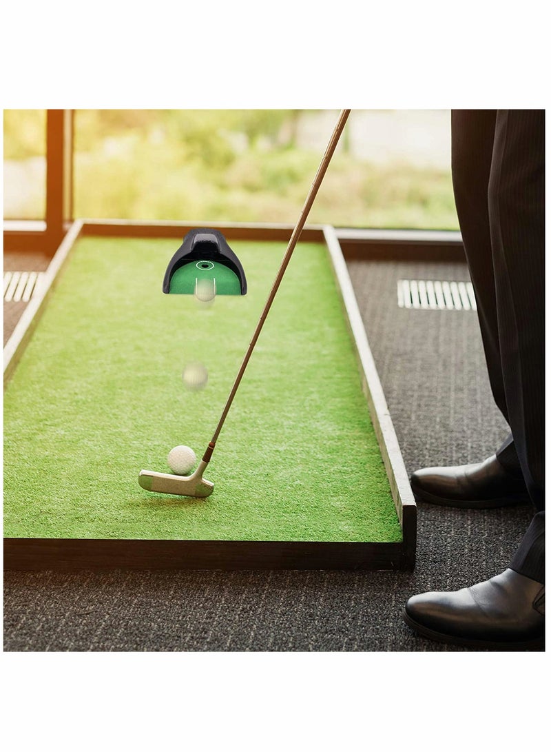 KASTWAVE New upgraded Golf Putting Trainer Golf Putting Machine Automatic Putt Return Training Ball Kick Back Cup Device, for Golf Practice Indoor Outdoor Yard Office - Image 2