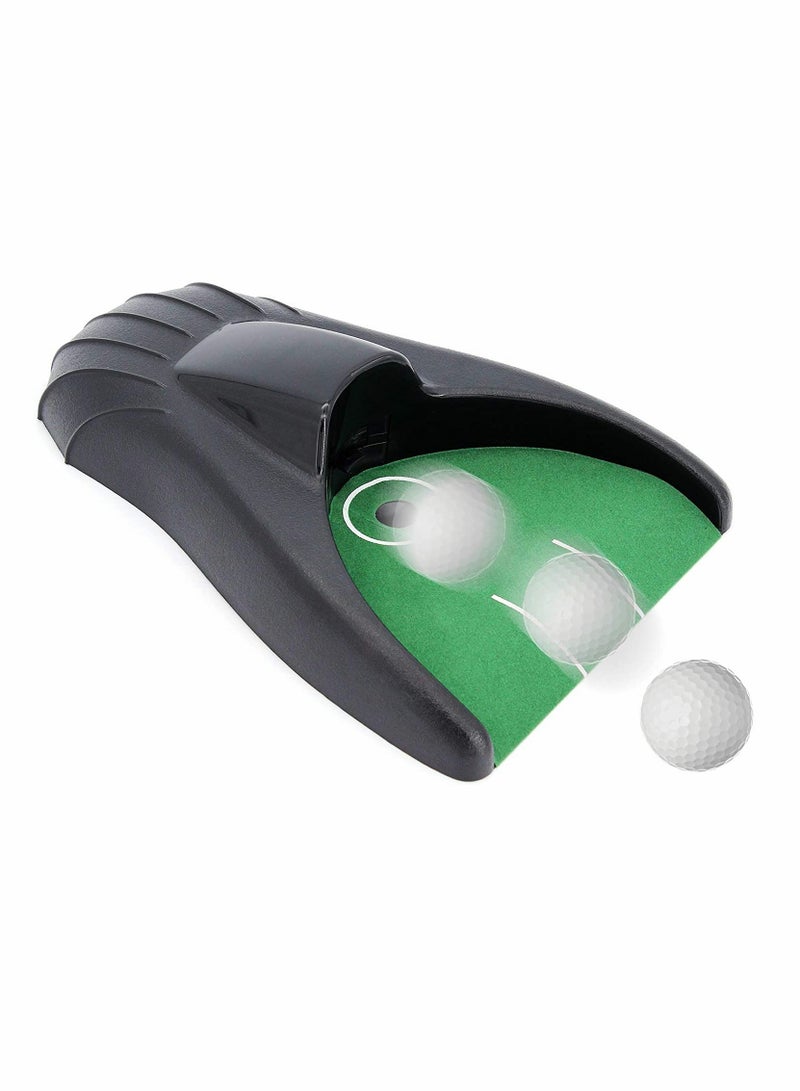 KASTWAVE New upgraded Golf Putting Trainer Golf Putting Machine Automatic Putt Return Training Ball Kick Back Cup Device, for Golf Practice Indoor Outdoor Yard Office - Image 1