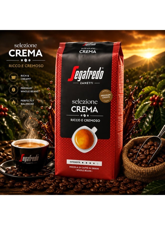Segafredo Selezione Crema Coffee Beans 1kg - Image 4