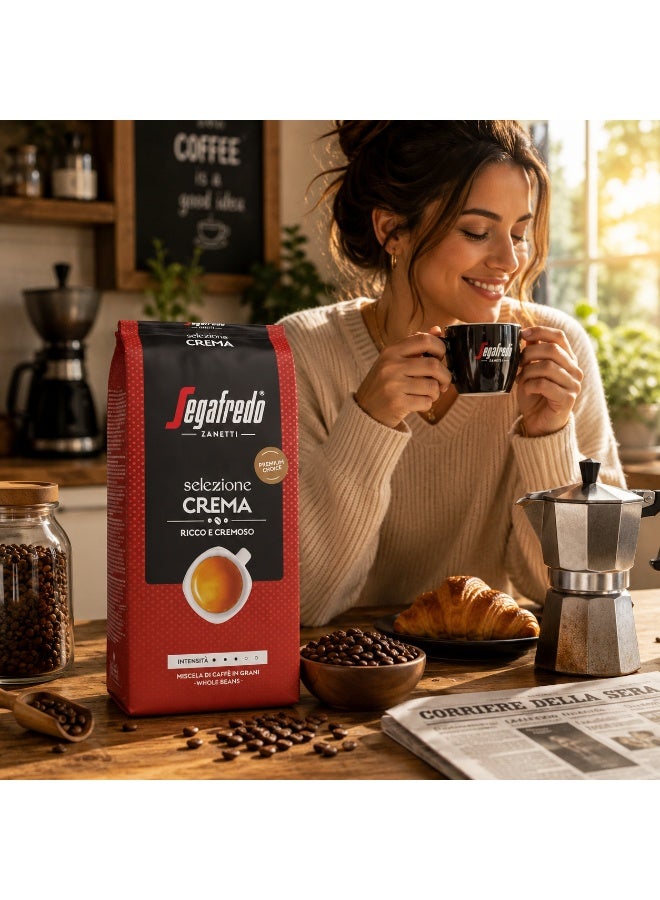 Segafredo Selezione Crema Coffee Beans 1kg - Image 2