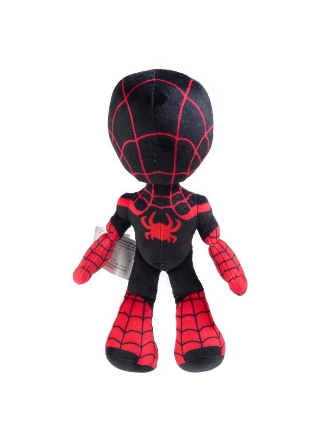 Spidey and His Amazing Friends 8" Miles Morales/Spin Plush - Spider-Man Stuffed Animal Toy Figure - Officially Licensed - Spider-Verse Gift for Kids, Boys, Girls - 8 Inches - Image 3