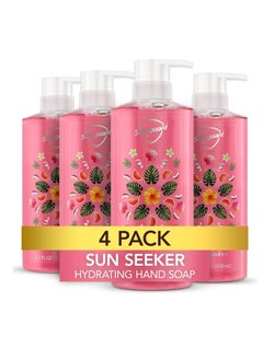 Safeguard Hydrating Liquid Hand Soap, Sun Seeker Scent, Made with Plant Based Cleansers, 15.5 oz (Pack of 4) - pzsku/Z16F5658C09BFA6685F1DZ/45/_/1740624481/05789c10-23c3-4d39-9d1c-f12188ced93b