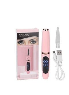 Eyelash Curler Heated, Usb Charging Intelligent Temperature Control Handheld Electric Eyelash Curler