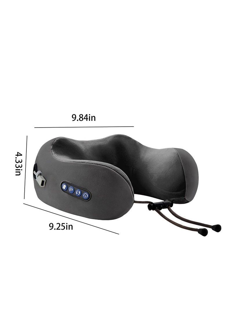 general Neck Massager Travel Pillow U-shaped memory foam neck pillow and electric massager are suitable for muscle, shoulder, cervical spine pain relief and stress - Image 4