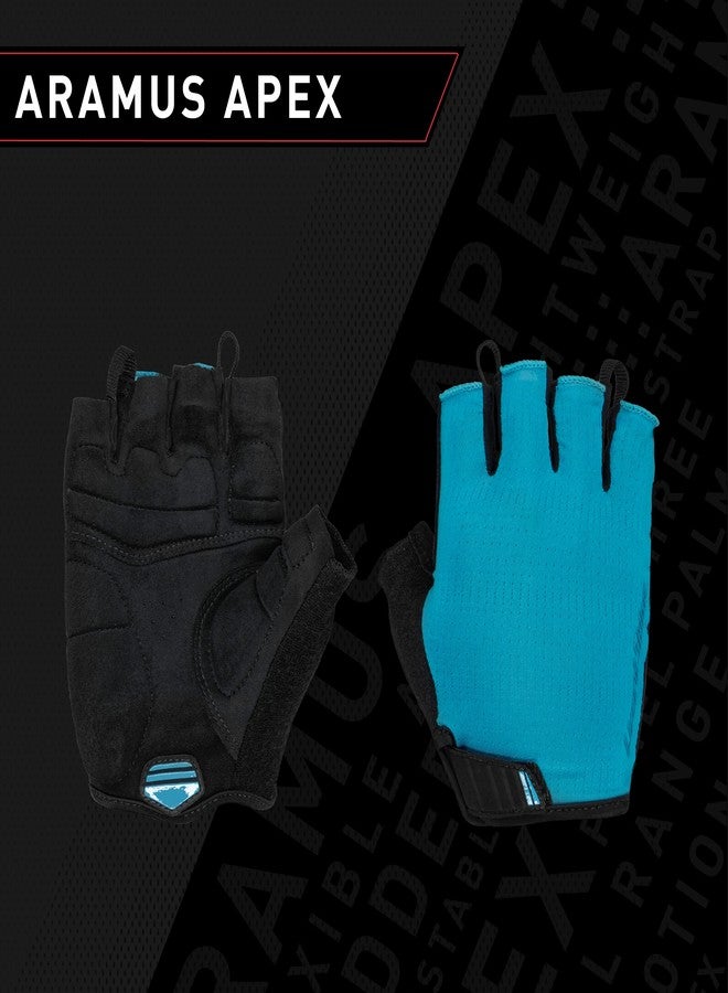 Lizard Skins Aramus Apex Padded Cycling Gloves - Unisex Short Finger Road Bike Gloves - 3 Colors (Crimson RED, X-Small) - Image 5