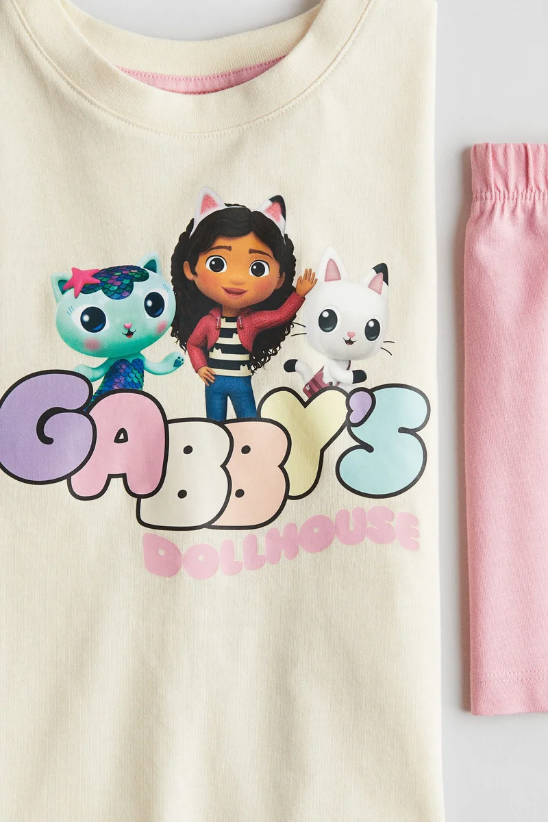 H&M Printed jersey pyjamas