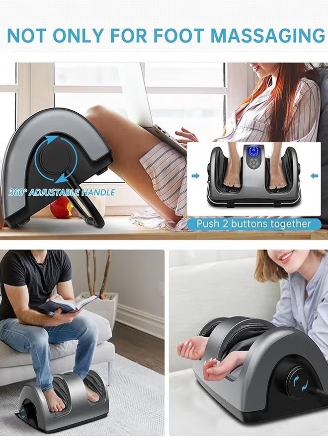 WALALLA Foot Massager with Heat, FSA HSA Eligible, Shiatsu Foot Massager for Plantar Fasciitis, Neuropathy, Circulation and Pain Relief, Remote Control, Deep Kneading, Gifts for Women Men Mom Dad - Image 4
