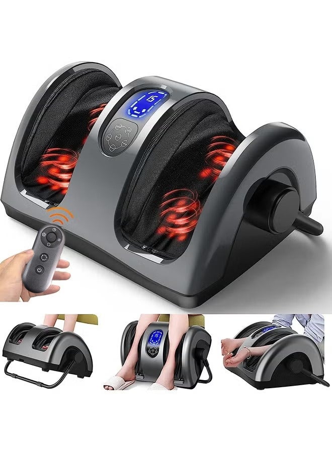 WALALLA Foot Massager with Heat, FSA HSA Eligible, Shiatsu Foot Massager for Plantar Fasciitis, Neuropathy, Circulation and Pain Relief, Remote Control, Deep Kneading, Gifts for Women Men Mom Dad - Image 1