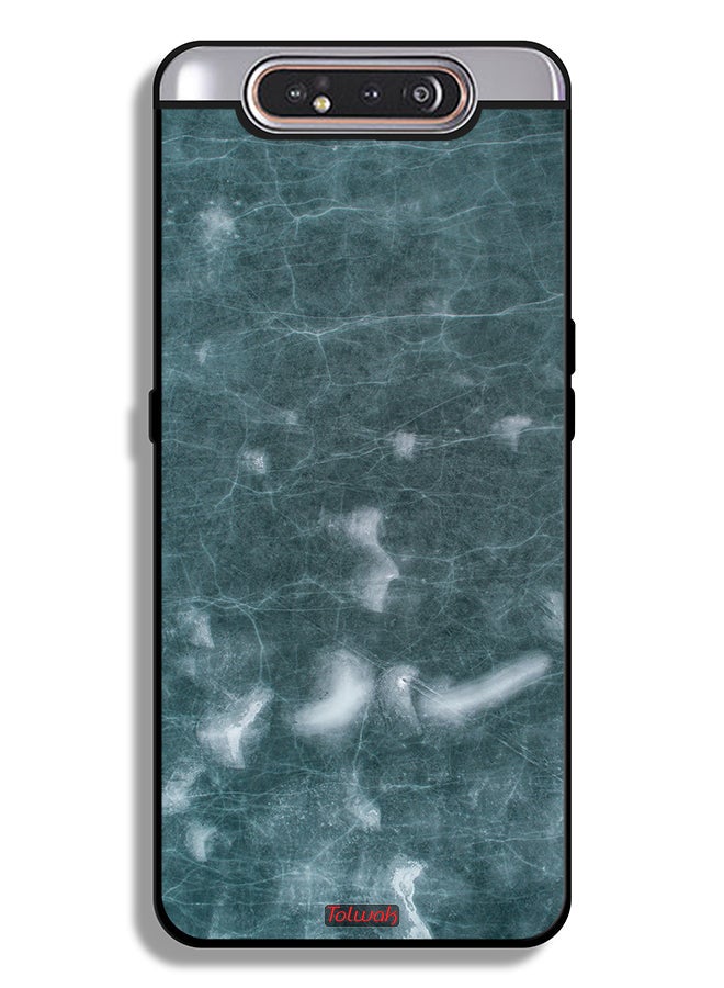 Tolwak Samsung Galaxy A80 Protective Case Cover Stonish Pattern - Image 1