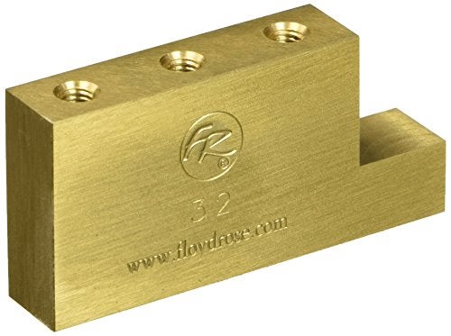 Floyd Rose Fat Brass L Block Electric Guitar Bridge (FROFTBL32) - Image 1