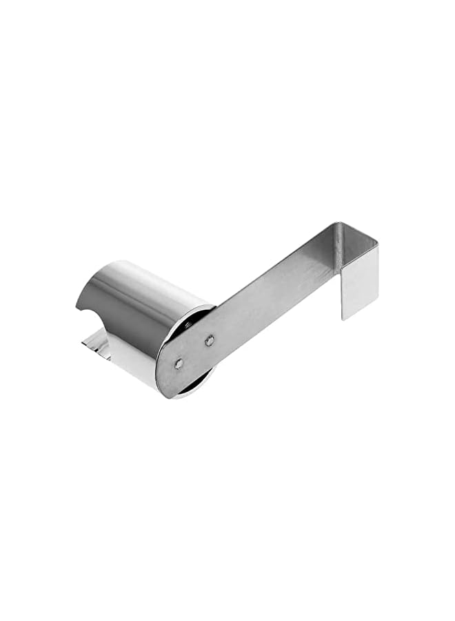 The Bros Bidet Sprayer Head Holder with Toilet Tank Hand Shattaf Shower Hanger Hook and Wall Mounted Screws (Brushed Nickle) - Image 3