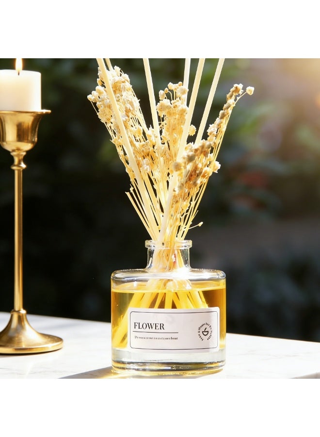Natural Reed diffuser for Home - Long-Lasting Aromatherapy for Relaxation Calming Ambiance - Image 3