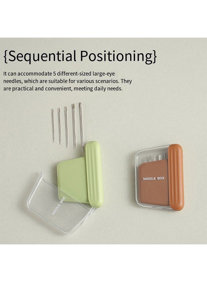 Mini Magnetic Sewing Needle Case -Portable Storage Box Pin Holder Organizer - Needles - Image 2