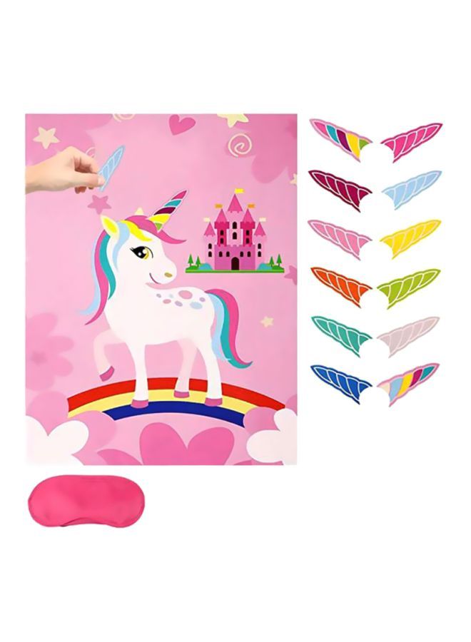 NIBEMINENT 14-Piece Unicorn Pin Game Set - Image 1