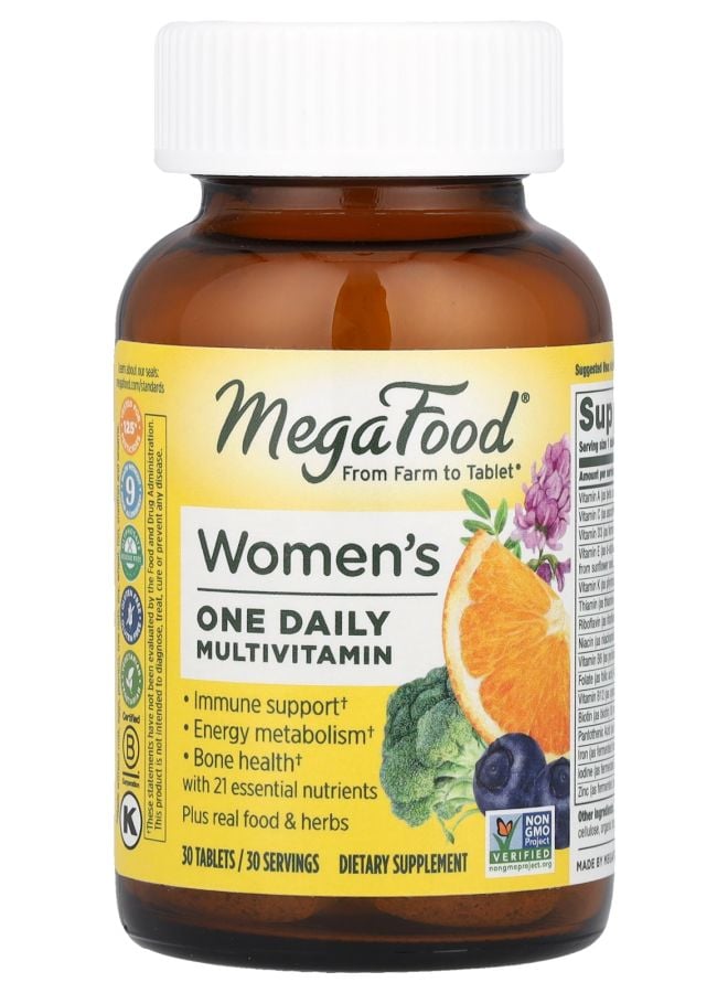MegaFood Women’s One Daily Multivitamin 30 Tablets