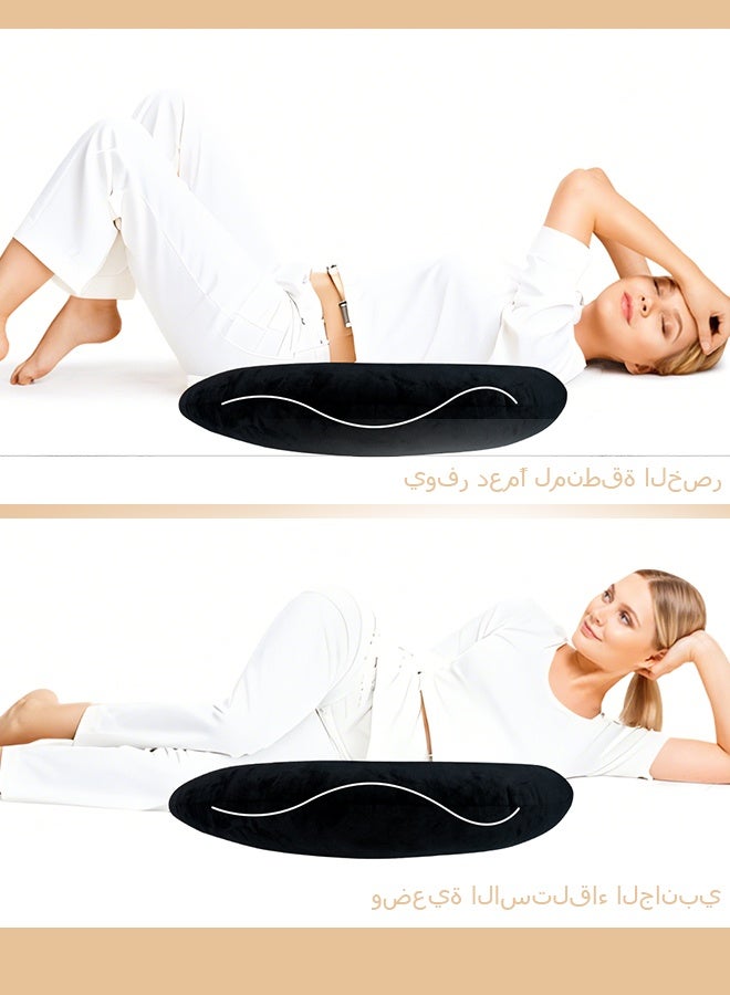 BBL Surgery Pillow, Post BBL Recovery Cushion for Sitting & Sleeping, Orthopedic Foam Wedge Pillow for Women, Lumbar & Hip Support, Seat Cushion for Post-Op Comfort, BBL Pillow for Recovery, Driving Donut Hemorrhoid Pillow, Seat Support Hip Cushion, BBL Post Surgery Recovery Must Haves - Image 3